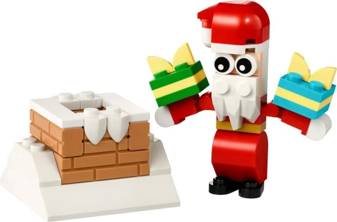 LEGO 30692 Père Noël et cheminée